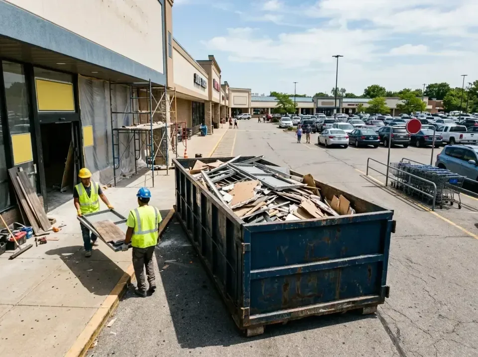 retail-store-renovation-debris-003 — frequently asked questions, Roll-off Dumpster Rentals in Cleburne, TX